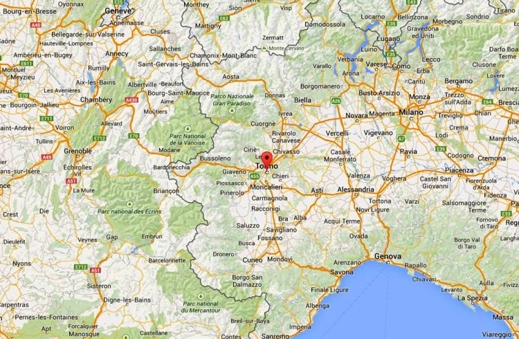 Mappa Torino